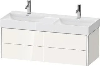 Duravit XSquare Waschtischunterbau wandhängend Betongrau Matt 1184x460x397 mm - XS416400707 XS416400707
