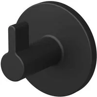 Lenz Handtuchhaken HYGGE, Badezimmer, (Packung, 1-St., 1 Stk), NERO, kleben oder bohren