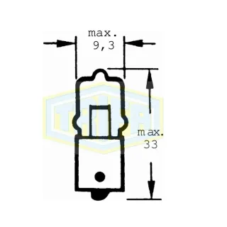 Autolampen Kfz-spezifisch 12V10WBA9SHALO