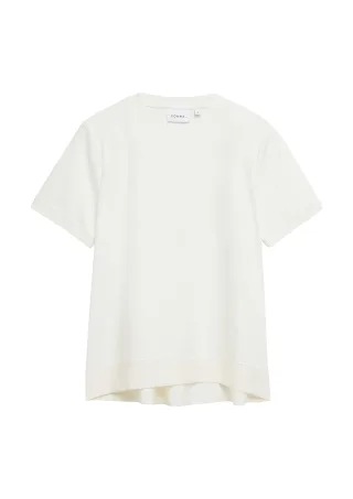 comma - T-Shirt creme - Gr. - 42