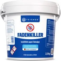 Teicher Algenbekämpfung Fadenalgenvernichter schnell & wirksam, Klare Teichpflege mit Aktivsauerstoff