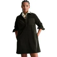 Marc O'Polo DENIM Hemdblusenkleid mit lässiger Bubble-Struktur