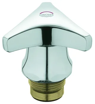 Grohe Oberteil 11105 mit Trecorn Griff Markierung rot 3/4" chrom, 11105000 11105000