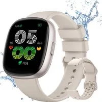 ANYSUN Smartwatch Herren Damen mit Telefonfunktio Sport Smartwatch (1,83 Zoll) mit Pulsmesser SpO2 Schlafmonitor 120+ Sportmodi Schrittzähler, Fitnessuhr 5ATM Wasserdicht&i Smartwatch für Android iOS