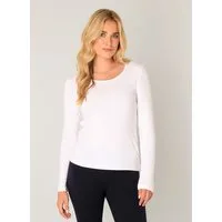 Base Level Langarmshirt mit Rundhalsausschnitt