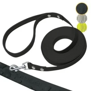 PIUPET Schleppleine schwarz 10 m