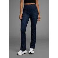 FAYN SPORTS Leggings Reflektor Logo-Print