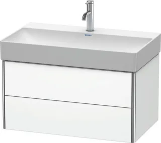 Duravit XSquare Waschtischunterbau wandhängend Weiß Supermatt 784x460x397 mm - XS416208484 XS416208484