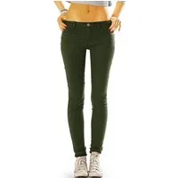 be styled Skinny-fit-Jeans Low Waist Hose enge Hüftjeans Skinny Hosen - Damen - j19e-1 mit Stretch-Anteil