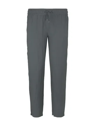 Tom Tailor - Plus - Loose Fit Hose mit Leinen washed jasper green - Gr. - 28