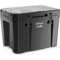 Petromax Kühlbox Petromax Kühlbox 50 Liter Schwarz KX50-BLACK für Camping, Angeln