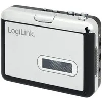 LogiLink UA0156 Digitales Aufnahmegerät (Kassetten-Digitalisierer, Konverter zu MP3, USB Anschluß für PC)