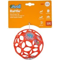 OBALL Greifspielzeug oball Babyspielzeug Rattle rot