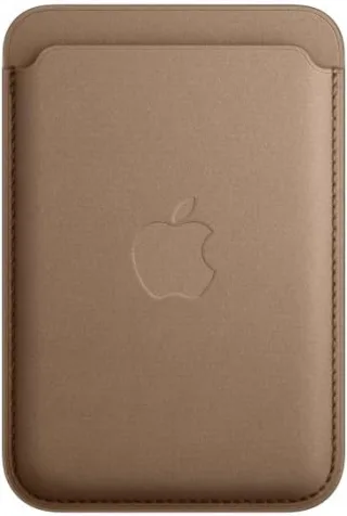 Apple iPhone Feingewebe Wallet mit MagSafe taupe