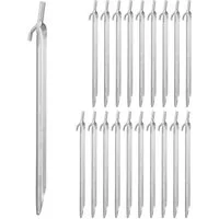 relaxdays Bodenanker Zeltheringe 20er Set
