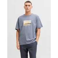 Jack & Jones T-Shirt JORNORREBRO PHOTO TEE SS CREW NECK Baumwolle, relaxed fit