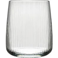 KONZEPT Gläser-Set 6 teilig, Trinkgläser Geriffelte 320 ml, Wassergläser, 6-tlg., Set 6 teilig, 320 ml, spülmaschinenfest