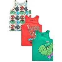 Next Trägertop Marvel Trägertops aus 100 % Baumwolle, 3er-Pack (3-tlg)