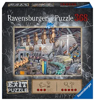 Ravensburger Puzzle 16484 - EXIT: Spielzeugfabrik [368 Teile]
