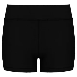 Under Armour Heatgear Mid-Rise Womens Black Shorts