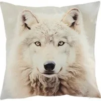 REDBEST Kissenbezug Kissenhülle "Wolf", Nicky-Velours Motiv