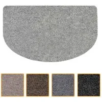 ANRO Fußmatte Türvorleger Schmutzfangmatte STRIBET, eckig, Höhe: 3 mm, Clean-Line Größe 45x75cm