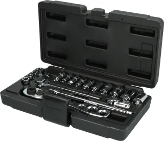 KS Tools Kälte-Klima-Steckschlüssel-Satz, 19-tlg - 130.0300