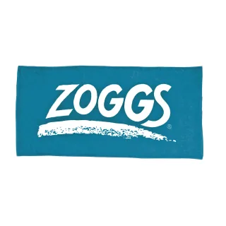 Zoggs - Handtuch, Logo, Schwimmen (Blau/Weiß)