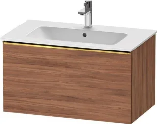 Duravit D-Neo Waschtischunterbau wandhängend Nussbaum Matt 810x462x440 mm - DE4262034790000 DE4262034790000