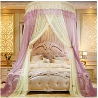 Sunicol Moskitonetz Deckenmontiertes Moskitonetz, Foldable Bed Canopy with Hook, Reise Betthimmel Mückennetz Feinmaschiges als Moskitoschutz