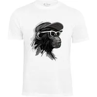 Cotton Prime® T-Shirt mit Affenmotiv - Cool Monkey mit Brille