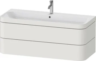Duravit Happy D.2 Plus c-bonded Set wandhängend Nordic Weiß 1175x490x480 mm - HP4639O39390000 HP4639O39390000