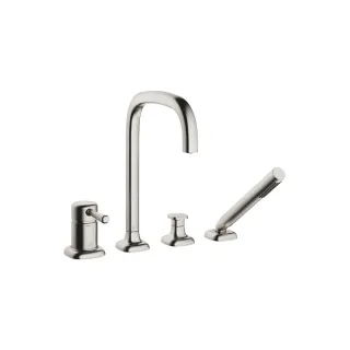 Dornbracht Wannen-Vierlochbatterie für Wannenrand- bzw. Fliesenrandmontage COYA 27632404 Platin,2763 27632404-06
