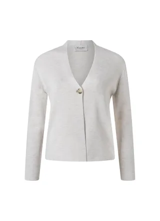 MAERZ Muenchen - Strick Cardigan 1/1 Arm off white