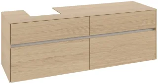 Villeroy & Boch Waschtischunterschrank Collaro C10500 1600x548x500mm Nordic Oak C10500VJ