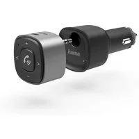 Hama Bluetooth®-Receiver für Kfz, 3,5-mm-Stecker u. Ladegerät Bluetooth-Adapter