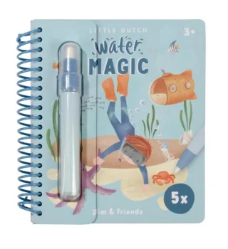 Little Dutch Aquarell Malbuch inkl. Stift - Jim