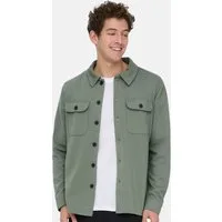 ONLY & SONS Hemdjacke Newkodyl (1-St) Hemdjacke / Overshirt - Blickdicht - Vielseitig kombinierbares Basic