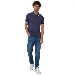 Threadbare - Poloshirt für Damen, Jet Tasche, Verriegelung (Blau)