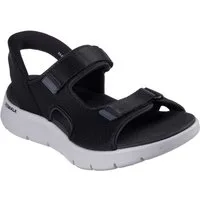 Skechers GO WALK FLEX SANDAL-EASY ENTRY Sandale Sommerschuh, Sandalette, Slip-In mit atmungsaktiver Goga Mat Sohle
