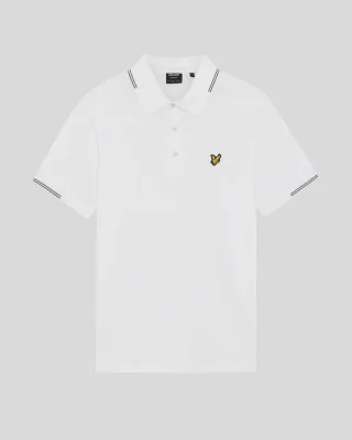 Feines Baumwoll-Poloshirt mit Spitzen