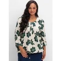 Sieh an! Klassische Bluse Schlupfbluse 3/4-Arm
