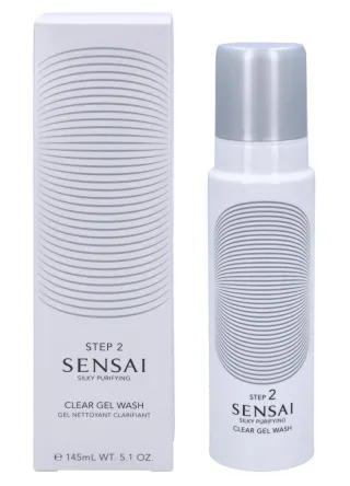 Sensai Soly Purifying Clear Gel Wash.