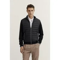 bugatti Sweatjacke Basic Essential Modern Fit in Stepp-Optik