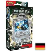 The Pokémon Company International Spiel Pokemon EX-Kampfdeck - Melmetal ex Deck - Deutsches Sammelkartenspiel