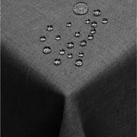 DecoHomeTextil Heimtextilmanufaktur Tischdecke Leinen Optik Tischdecke Tischtuch Abwaschbar Wasserabweisend