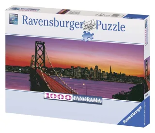 Ravensburger 15104 - San Francisco: Oakland Bay Bridge bei Nacht (1.000 Teile)