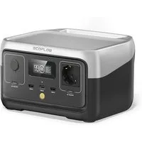 Ecoflow EF ECOFLOW Powerstation RIVER 2, 256Wh Solargenerator, 600W Leistung Powerstation EcoFlow River 2 ECOFLOW RIVER 2 Tragbare Powerstation, 256 Wh LFP Batterie, bis zu 600 W Leistung, Schnellladung in 1 Stunde Solargenerator 80000 mAh, X-Boost F