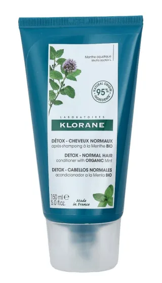 Klorane Anti-Pollution Conditioner With Aquatic Mint.