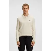 BOSS GREEN Strickpullover KN Ever-X PL mit Reißverschluss, regular fit, toniges Logo